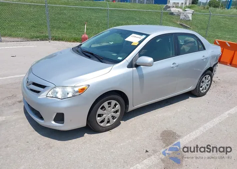 2011 Toyota Corolla Le from USA, damaged, VIN JTDBU4EE3B9140308
